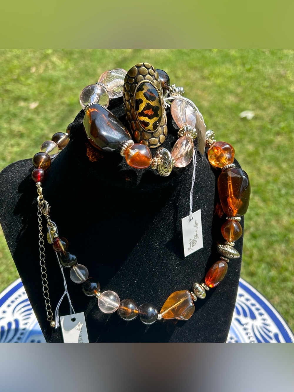 NWT Park Lane Ambrosia Necklace Bracelet and Ring set